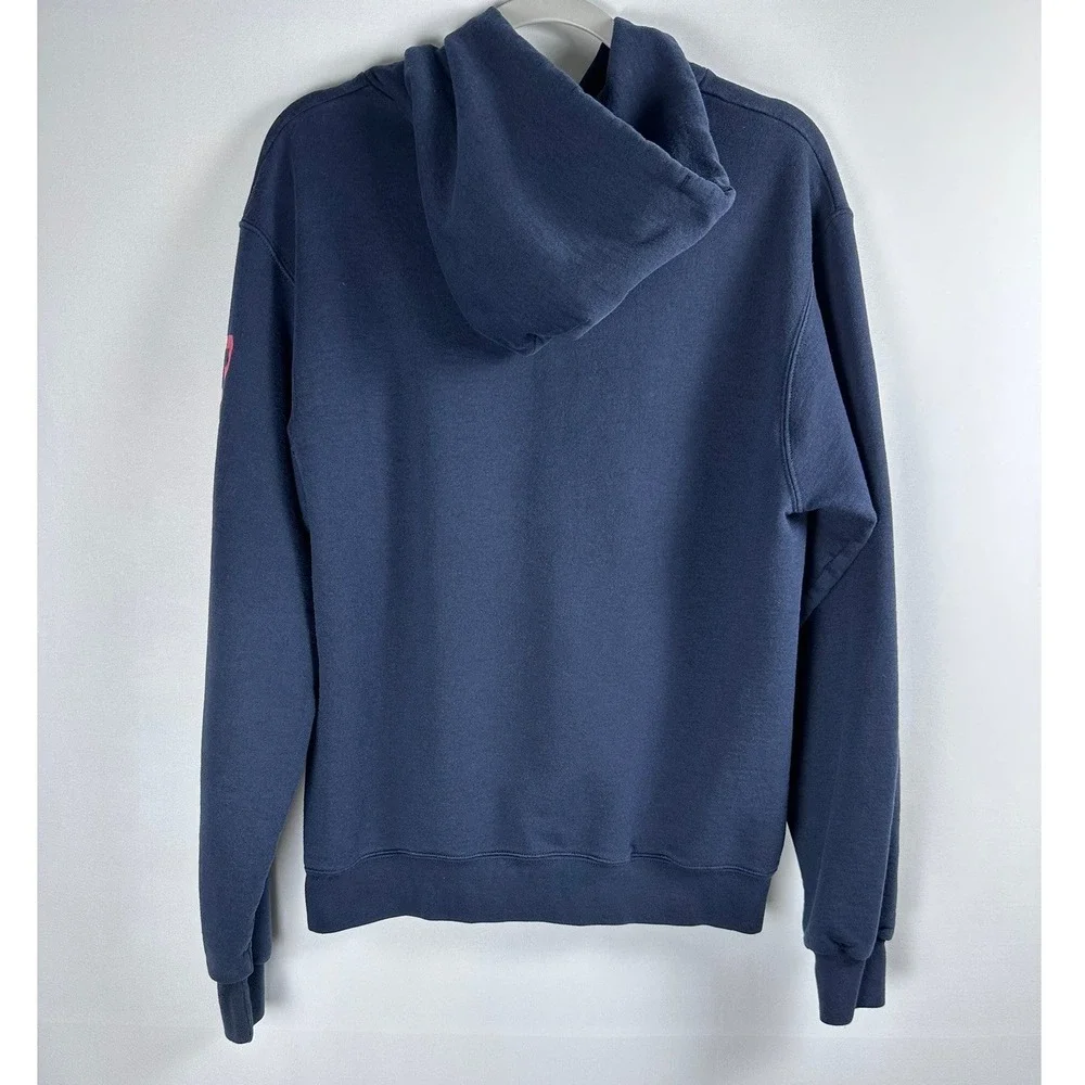 Champion‎ Gonzaga Bulldogs Hoodie Mens M Navy Spellout NCAA College Sportswear